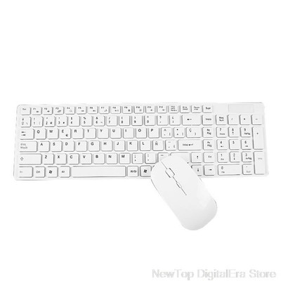 Universal Silent Ultra-thin 2.4G Wireless Keyboard and Mouse