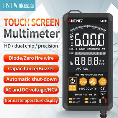 Multimeter Tester Digital Multimeter Professional Continuity