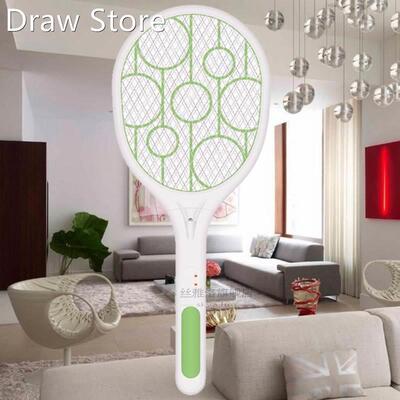 Mosquito Fly swatters Killer Led Light Tennis Bat Hand-Held