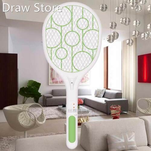 Mosquito Fly swatters Killer Led Light Tennis Bat Hand-Held