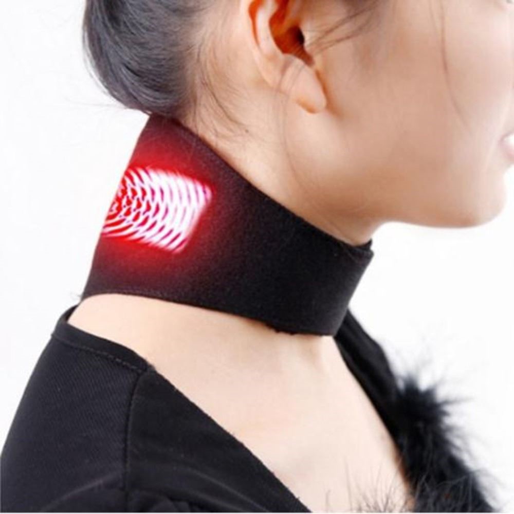 Neck Belt Tourmaline Self Heating Magnetic Therapy Neck Wrap