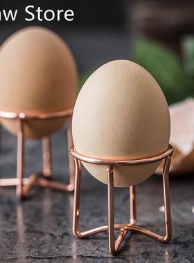 1Pc Durable Kitchen Breakfast Boiled Metal Egg Cup Holder E