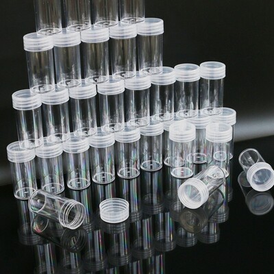 Clear Plastic Bead Storage Containers Set Jars Diamond Paint
