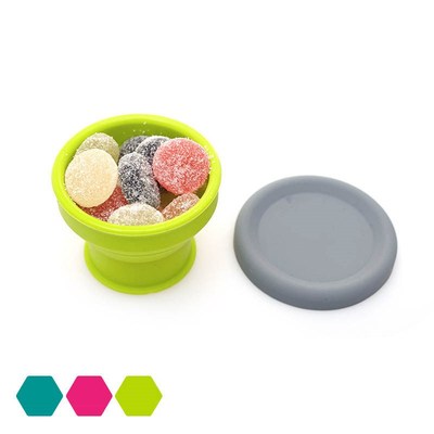 1pcs Retractable  Folding Water Cup Telescopic Collapsible C