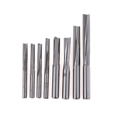 High Quality 4mm/6mm Shank Two Flutes Straight Router Bits E