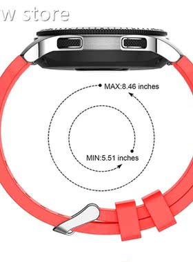 SiliScone Wr1ist BandStrap for Samsung Galaxy Watchm 46m M R