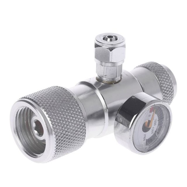 Co2 Pressure Gauge JIS m22-14 Regulator Manometer Over 1500P