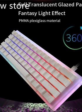 iK6G1M 61 Keys echanical aming Keyb1oard Gateron Swtch Wired