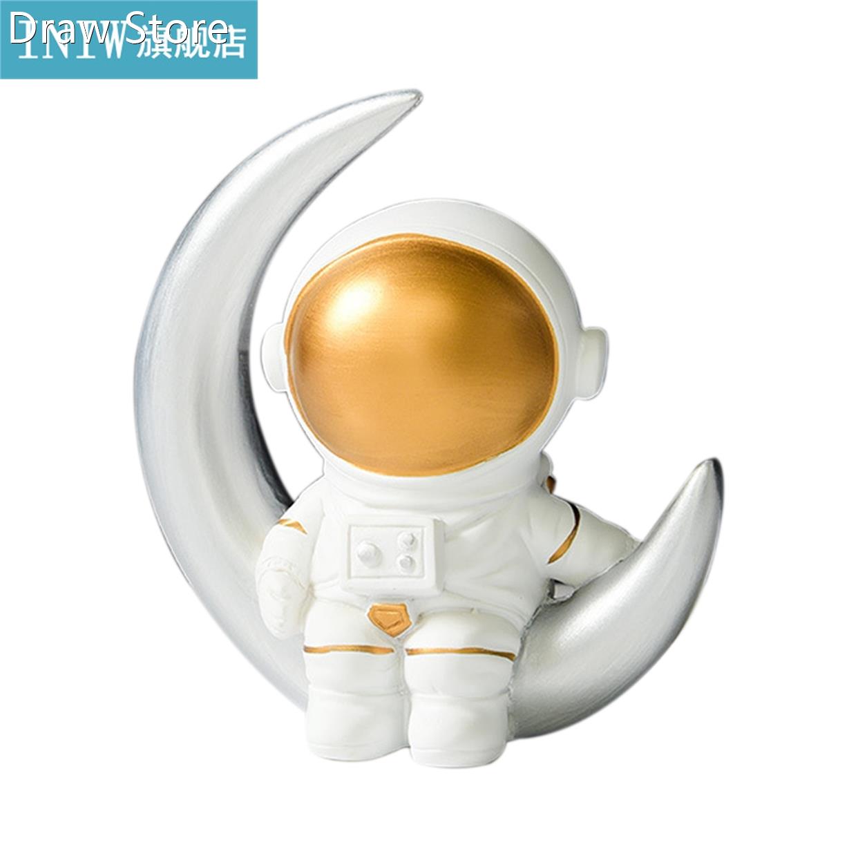 Moon Spaceman Model Space Theme Home Ornaments Car Interior