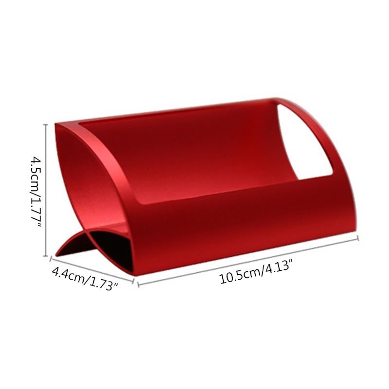 Desktop Q-shaped Business Card Box Multi-purpose Name Cards