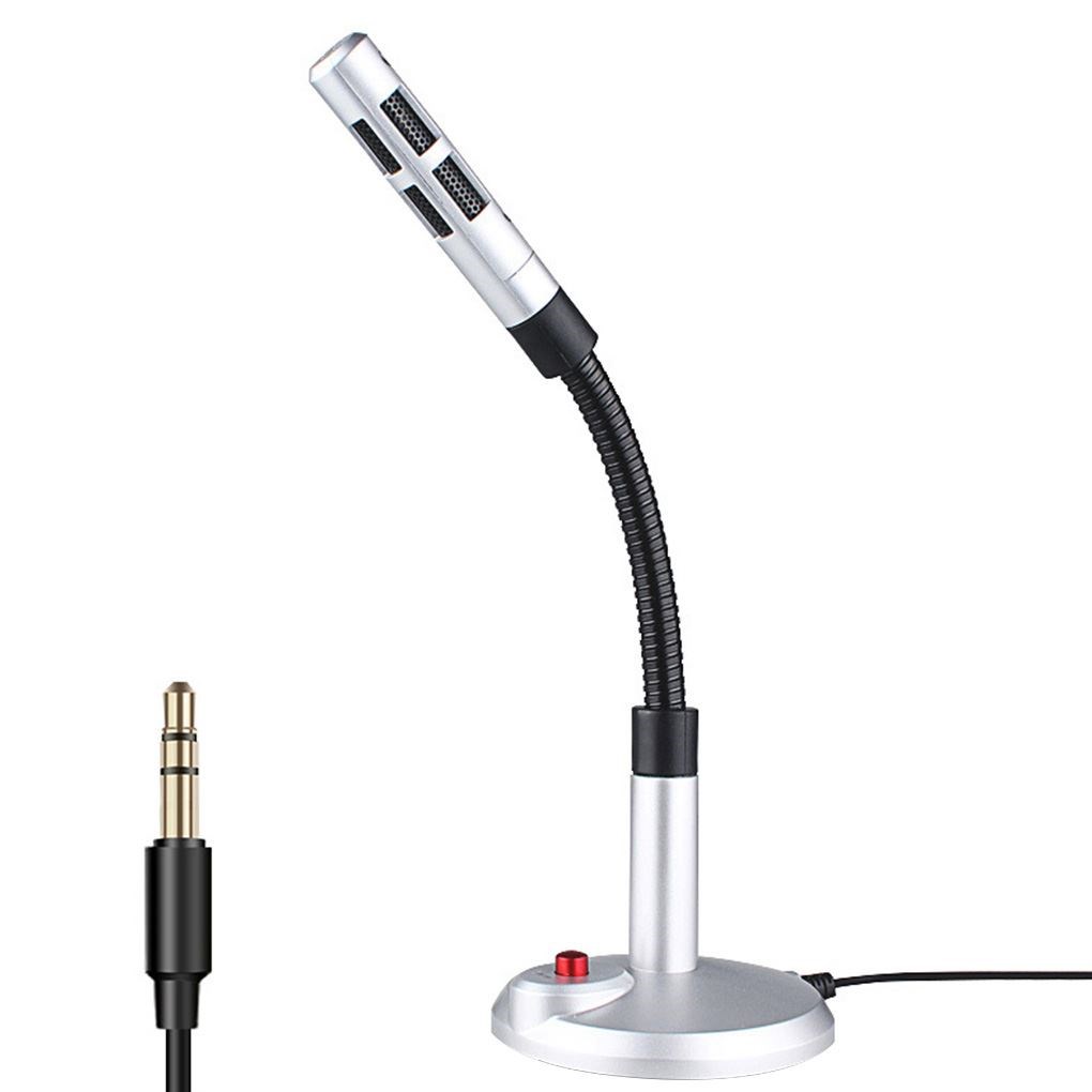 3.5mm/USB Wired Gaming Condenser Microphone for Computer PC