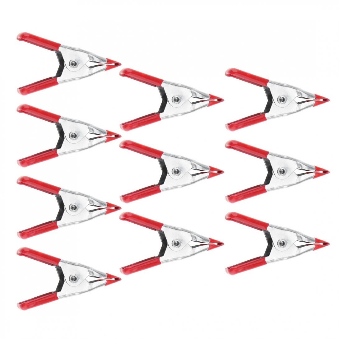 10pcs/lot 2 Inch Multifunction Metal Sheet Spring Clamps Ten