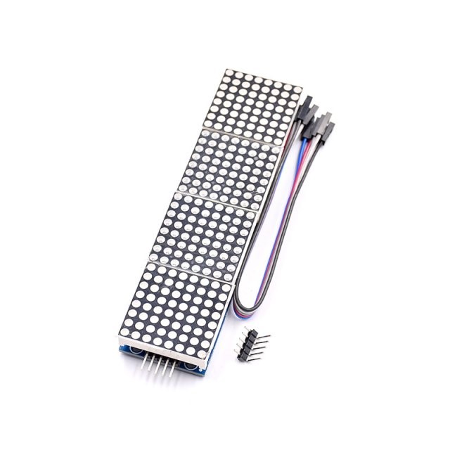 10pcs MAX7219 Dot Matrix Module For Microcontroller 4 In One