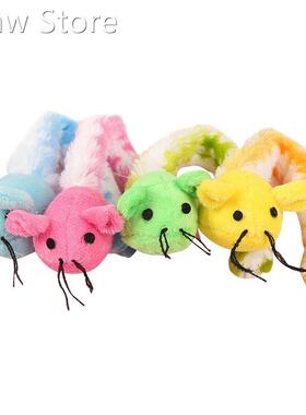 Dorakitten 1pc Cat Mouse Toy Bell Decor Long Tail Design In