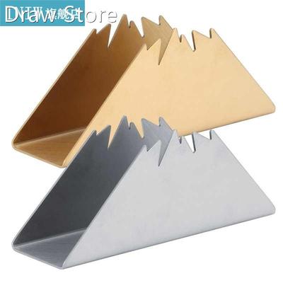 Napkin Rack Durable Decorative Stainless Steel Tissue Organi