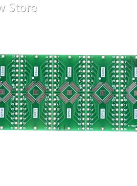 5Pcs TQFP/LQFP/EQFP/QFP32 0.8mm to DIP32 Adapter PCB Board C