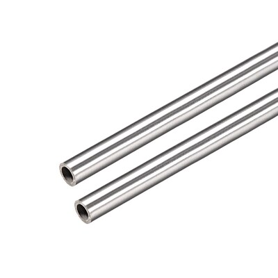 2Pcs 304 Stainless Steel Capillary Tube Tubing 3.3mm ID 4.9m
