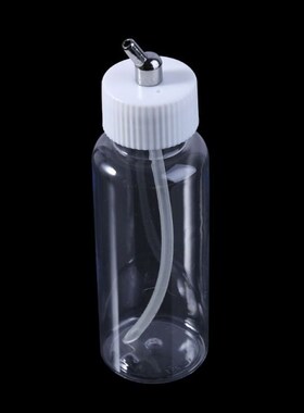 1PC Plastic 100cc Airbrush Bottles Jars Lid Adapter Dual-Act