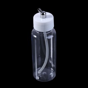 1PC Plastic 100cc Airbrush Bottles Jars Lid Adapter Dual-Act