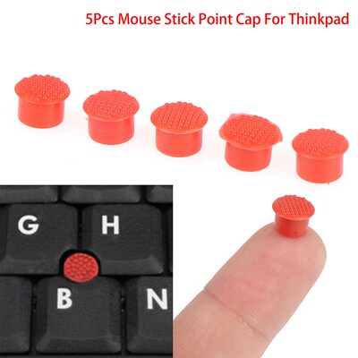 5Pcs Laptop Nipple Rubber Mouse Pointer Cap For IBM Thinkpad