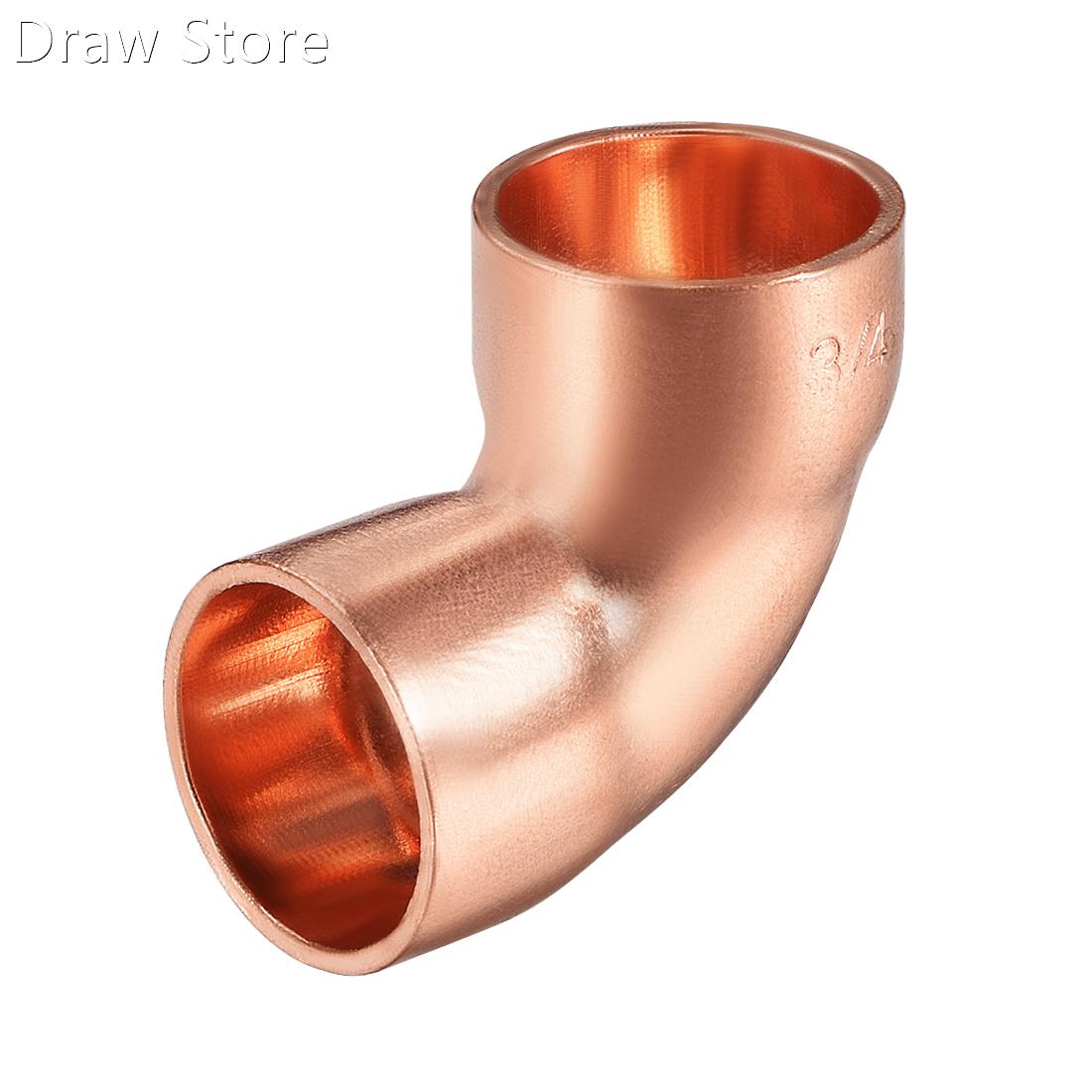 3/4-inch(19mm) ID 90 Degree Copper Elbow Fitting Conector ,