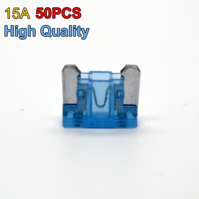 High Quality Factory Direct Sale 50pcs New 15A Car Boat Truc