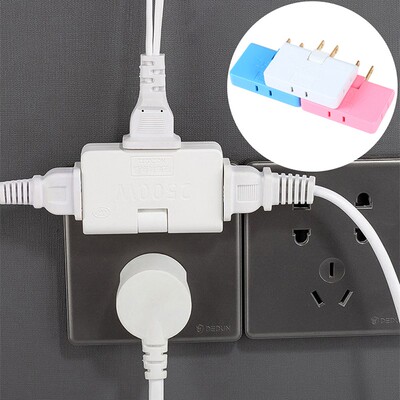 Rotatable Socket Converter One In Three 180 Degree Extension