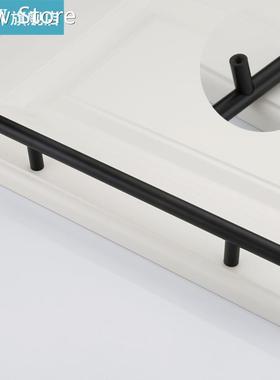 Black T-Bar Cabinet Knobs Hardware Handle Pull Drawer Furnit