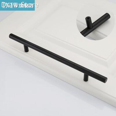 Black T-Bar Cabinet Knobs Hardware Handle Pull Drawer Furnit