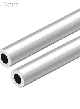 6063 Aluminum Round Tube 300mm Length 14mm OD 8mm Inner Dia