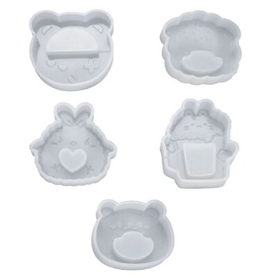 Resin Crystal Epoxy Quicksand Mold Decoration Pendant Castin