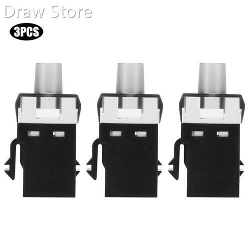 3pcs RJ45 Connector Adapter 180 Degree Module CAT6 UTP Netwo
