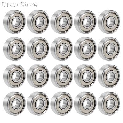 20-Pack 608ZZ Deep Groove Ball Bearing 8x22x7mm Double Shiel