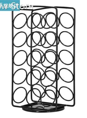 Coffee Capsule Stand 360 Degree Rotating Durable Capsule Pod