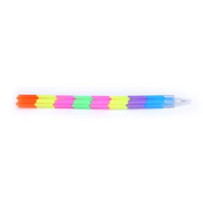 Creative Rainbow Multifunction Building Block Writing Pen St