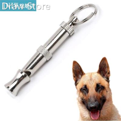 Metal Dog Puppy Whistle Pet Training Obedience Whistle Stop