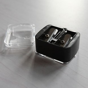 1 Pc  Women Ladies Double Holes Sharpener Pencil Sharpeners