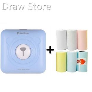 Mini Portable Thermal Printer Paper Photo Pocket Thermal