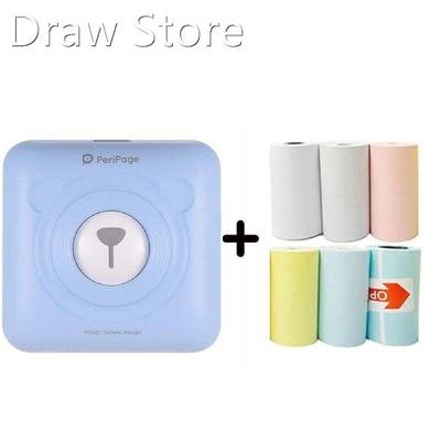 Mini Portable Thermal Printer Paper Photo Pocket Thermal