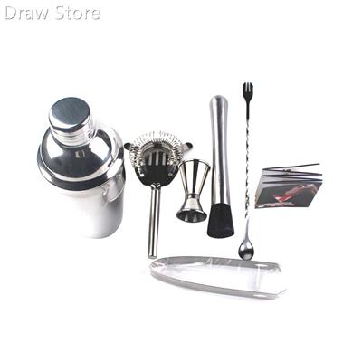 Stainless Steel Bartender Kit Cocktail Shaker Bar Set Profes