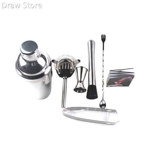 Stainless Steel Bartender Kit Cocktail Shaker Bar Set Profes