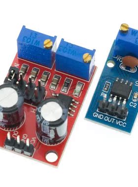 10PCS NE555 Pulse Frequency Duty Cycle Adjustable Module 10k