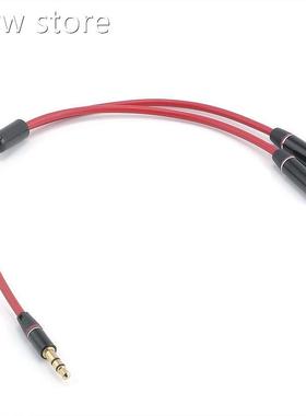 3.5m Stere Headphoone Audio Mamle To1 2 Femle Y Splitter Caa