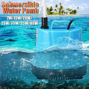 7/15/20/55W Submersble Watesr Pump Fiskh Tan Aquari1um Ponid