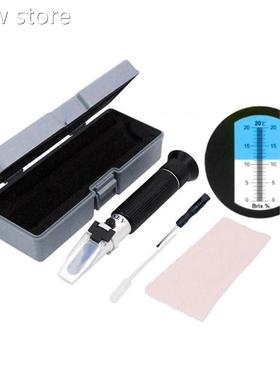 Handheld Refracto1mter Honey Beer FruitSugare lSo ution Brix