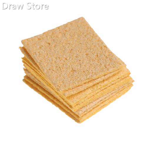 10pcs 35x50mm Solder Iron Tip Welding PCB Cleaning Pads Univ