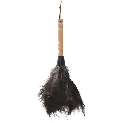 Anti-Static Ostrich Feather Fur Brush Duster Dust Cleaning T