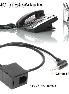 2PC1S 2.5mm oTRSJ Male Ht R9 4P4C Female Plug eadset Jack Te