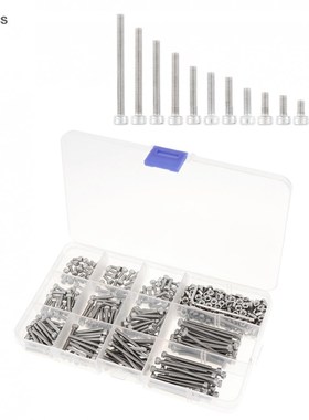 440pcs/lot Stainless M3 Stainless Steel Hexagon Socket Cap S