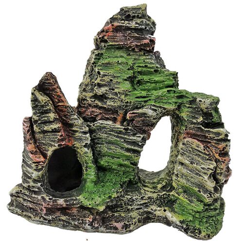 Mountain View Aquarium Decorative Stone Simulation Resin Cav